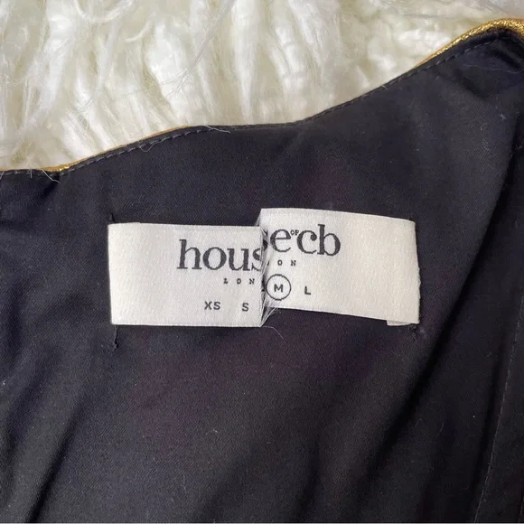 House of CB Karia Gold Crop Top - Picture 6 of 9